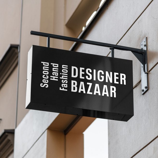 Designer Bazaar – Second Hand Fashion, Eingang
