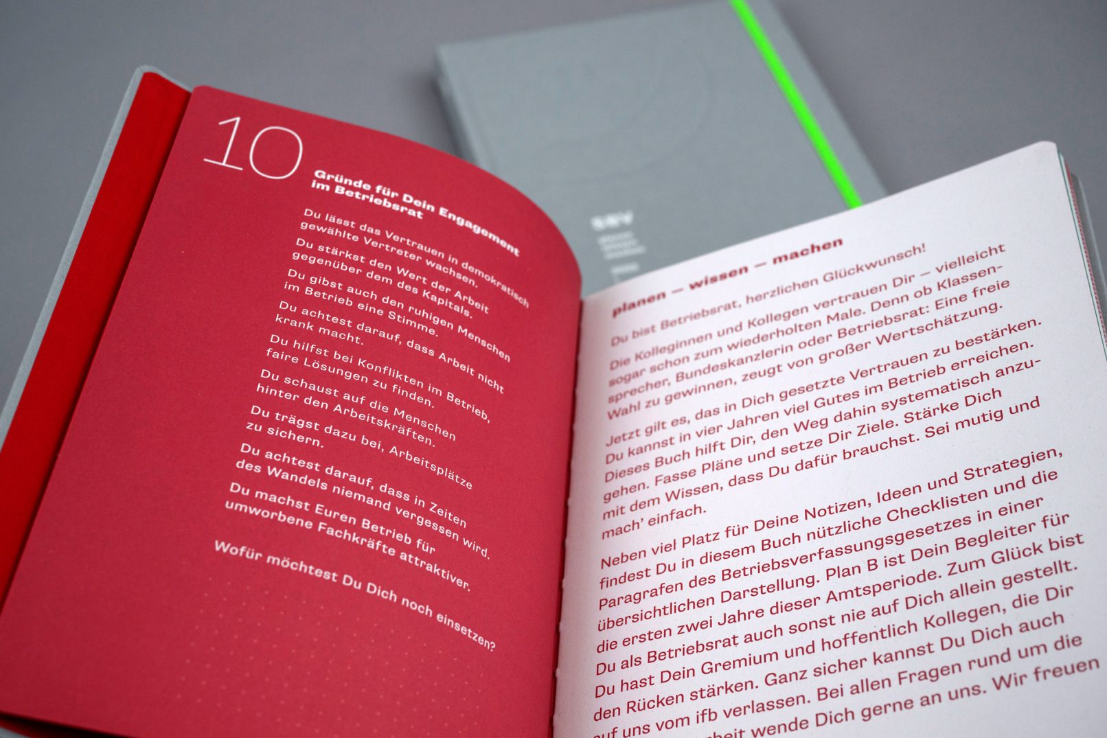 ifb - Plan B, Notizbuch und Planungstool für Betriebsrät:innen